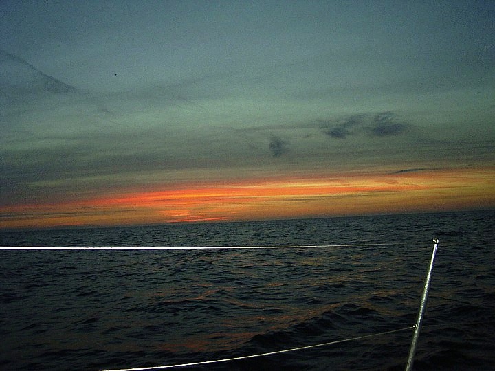 Sonnenuntergang bei Dieppe